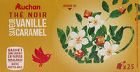 Thé noir saveur vanille caramel