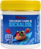 Edulcorant à base de sucralose