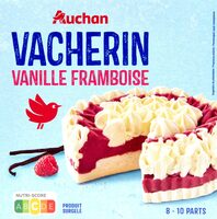 Vacherin vanille framboise