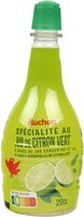 Spécialité au jus de citron vert à base de jus concentré et à l'huile essentielle de citron vert
