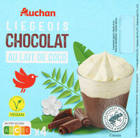 Liegeois chocolat au lait de coco