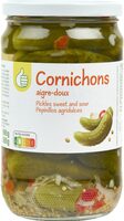 Cornichons aigre-doux