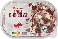 Helado triple chocolate