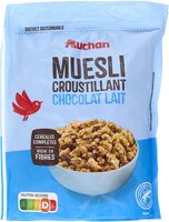 Muesli croustillant chocolat lait