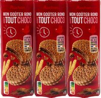 Mon goûter rond goût tout choco