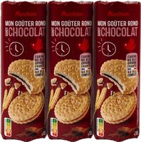 Mon goûter rond goût chocolat