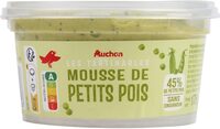 Mousse de petit pois - sans conservateur