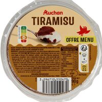 AUCHAN tiramisu 90g