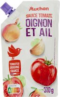 Sauce tomate oignon et ail