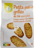 Petits Pains Grillés au blé complet