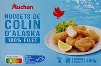 Nuggets de colin d'alaska 100% filet