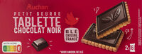 Petit beurre tablette chocolat noir