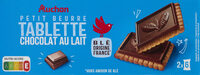 Petit beurre tablette chocolat au lait
