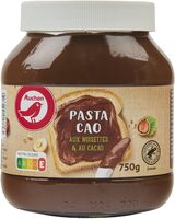 PASTA CAO aux noisettes et au cacao