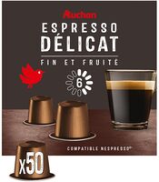ESPRESSO DELICATFin et fruité