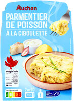 Auchan parmentier de poisson a la ciboulette 300g