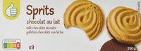 Sprits chocolat au lait