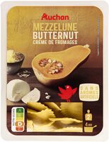 Auchan mezzelune butternut creme de fromages 250g