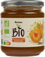 Confiture extra bio à l'abricot