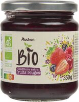 Confiture extra fruits rouges