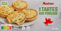 Mini Tartes aux poireaux