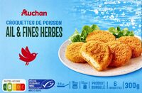 Croquettes de poisson ail et fines herbes