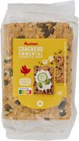 Crackers gourmands emmental et graines de courge