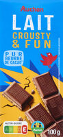 Lait crousty et fun