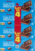 Petit beurre tablette chocolat au lait