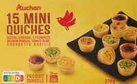 15 mini quiche