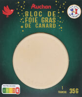 Bloc de foie gras de canard