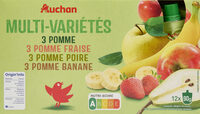 Multi-variétés, 3 pomme, 3 pomme fraise, 3 pomme poire, 3 pomme banane