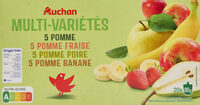 Multi-variétés, 5 pomme, 5 pomme fraise, 5 pomme poire, 5 pomme banane