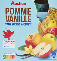 Compotes pomme vanille