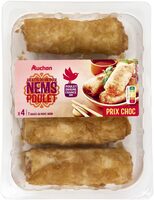 4 nems + 1 sauce NUOC MAM