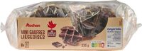 Gaufres au sucre et au chocolat Belge