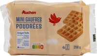 Mini gaufres poudrées