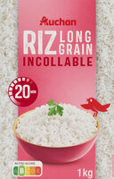 Riz long blanc etuvé