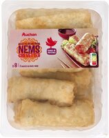 Nems aux crevettes x8 + 2 sauces