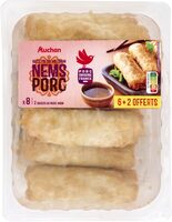 Nems porc x6+2 + 2 sauces