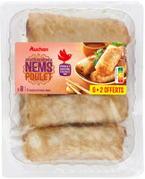 8 nems + 2 sauces nuoc mam