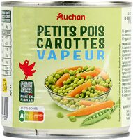 Petits pois carottes vapeur
