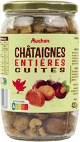Chataignes entieres cuites