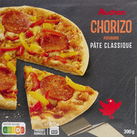 Pâte classiqueChorizoPoivrons