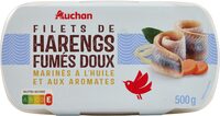 Filets de harengs fumé doux