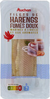 Filets de harengs fumés doux