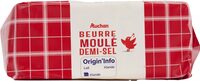 Beurr mouleé demi-sel