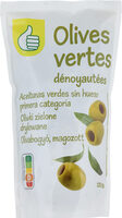 Olives vertes dénoyautées