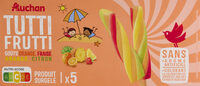 Glace tutti frutti