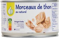 Pouce thon morceaux listao au naturel 280g
